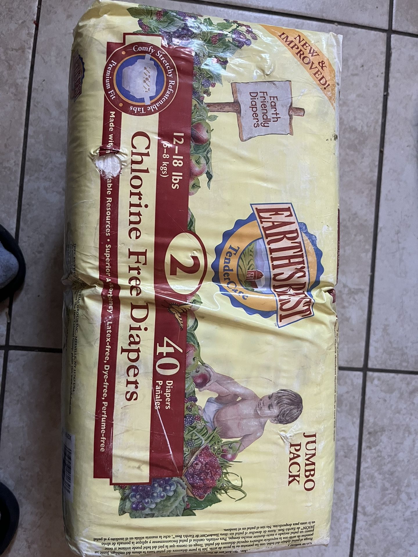 Earths Best (Tender care) Diapers