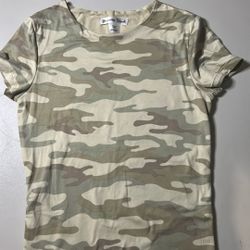 Camo Crop T-Shirt