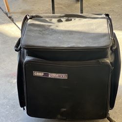 CROP IN STYLE XXL Rolling Tote Scrapbook Art Craft Storage Organizer Luggage Bag