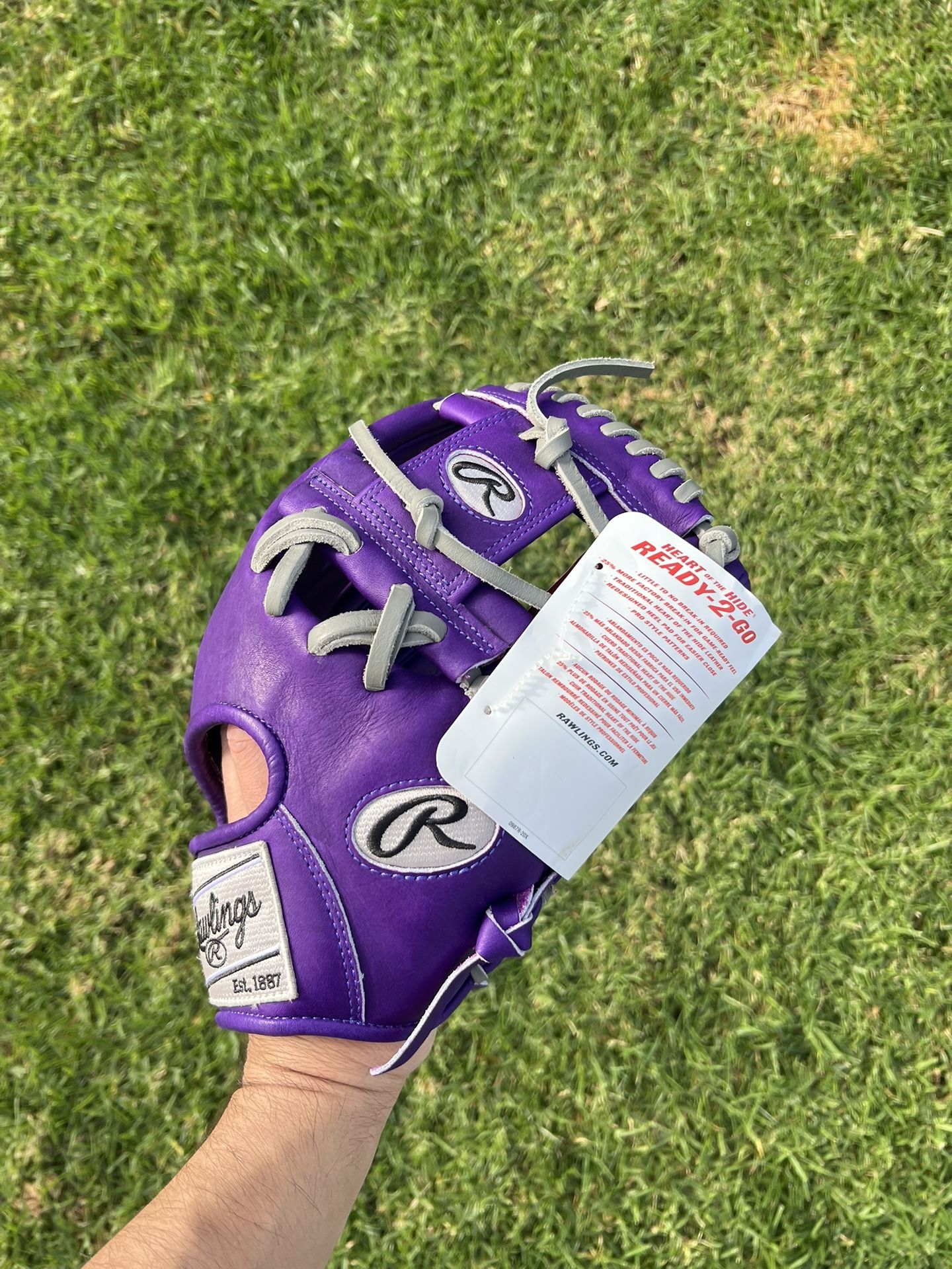 New Rawlings Heart Of The Hide R2G Baseball Glove 11 1/2 Inch Right Hand Throw