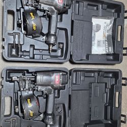 TWO Senco 455xp Coil Nailers Roofing Siding