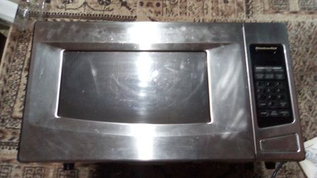 Stainless Steel Kitchen Aid Microwave 