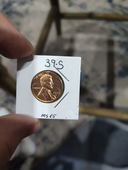 1939-S Lincoln Wheat Penny MS65