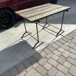 Individual Wooden Table Top Table