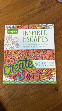 Kids adult coloring drawing book crayola holiday