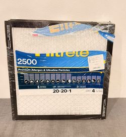 Air filter 20x20x10