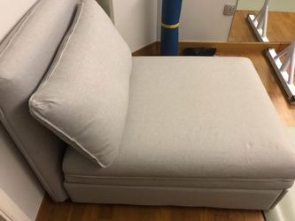 $500 IKEA VALLENTUNA HILLARED LIGHT GREY SLEEPER SOFA