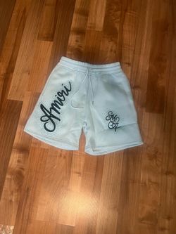 Blue AMIRI shorts
