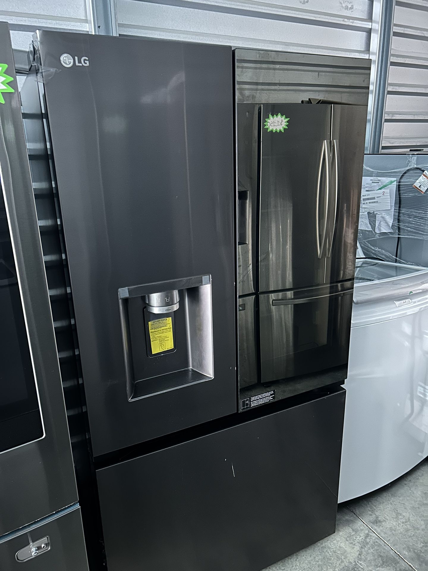 Brand New LG 3 Door Refrigerator wirh a Water Dispenser & an InstaView