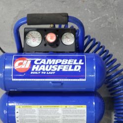 Campbell Hausfeld Portable Twin Tank Compressor 110 PSI Max  