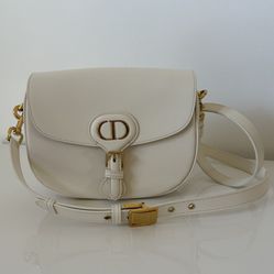 White Dior Crossbody Bag