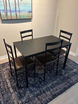 Dining Table and 4 chairs