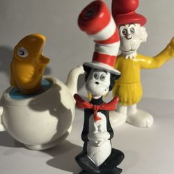 Dr Seuss Cat In hat Green Eggs And Ham And Fish