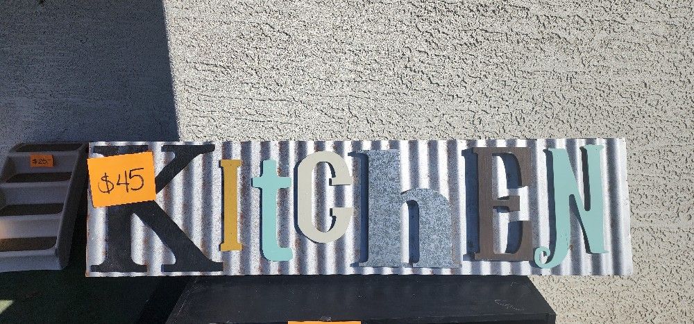 Kitchen Farm Sign