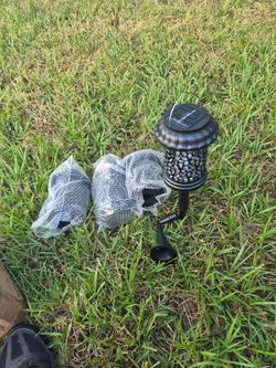 Solar powered mosquito lamps