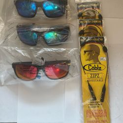 Polarized Sunglasses - Flying Fisherman+Cāblz Zips 