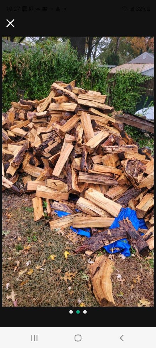 Seasoned Maple Firewood