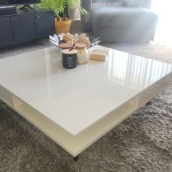Ikea Cofee Table. 37.5" × 37.5"