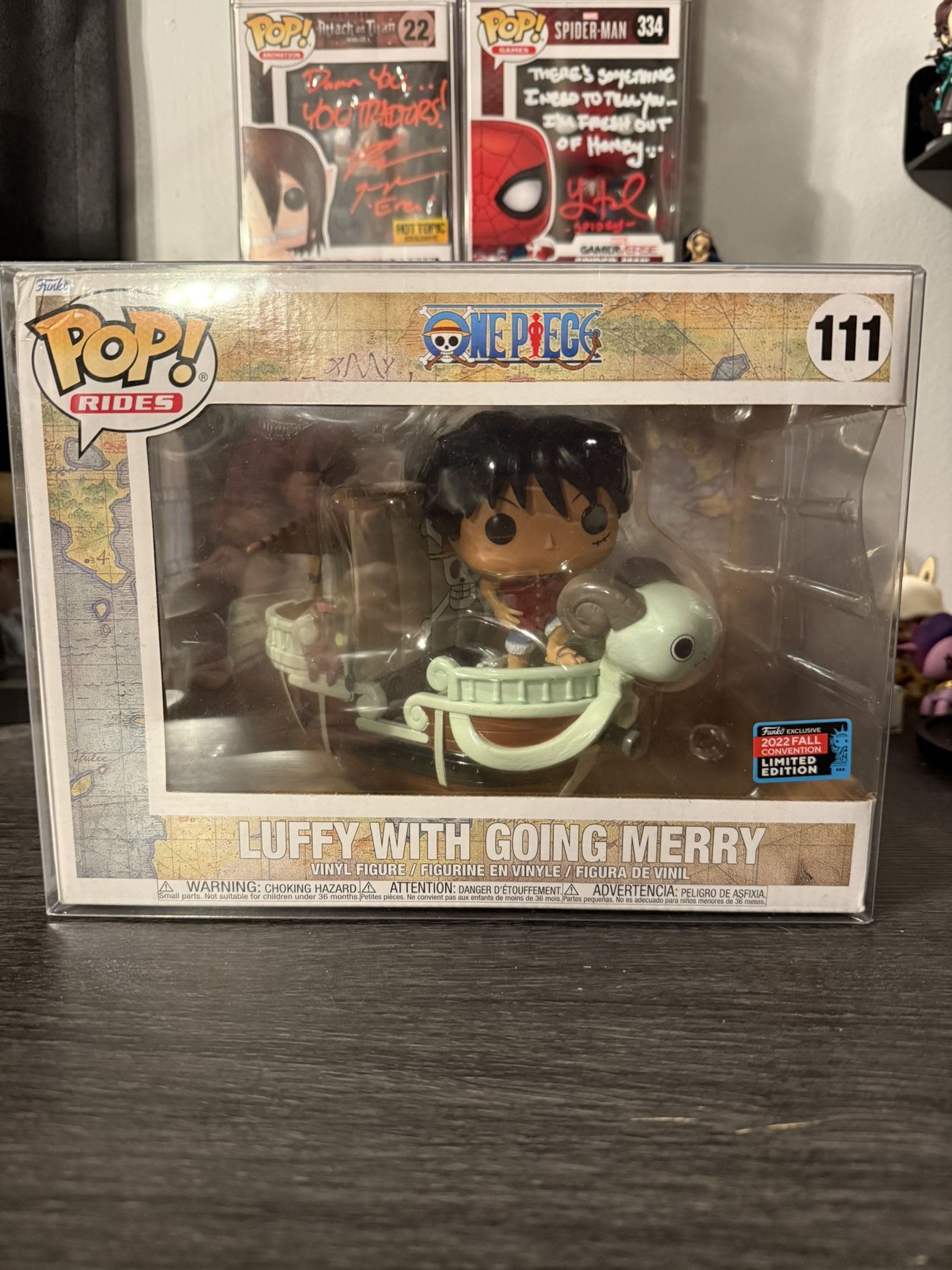 Luffy With Going Merry NYCC 2022 Shared Sticker 