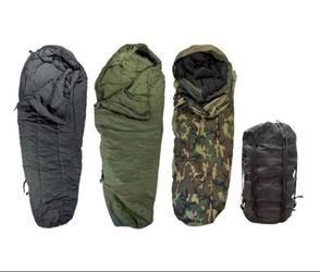 US Military 4 Piece Modular Sleeping Bag Sleep System MSS w/G Bivy WD