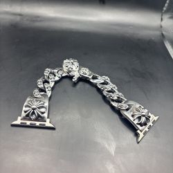 Apple Watch Band Chrome Hearts Silver