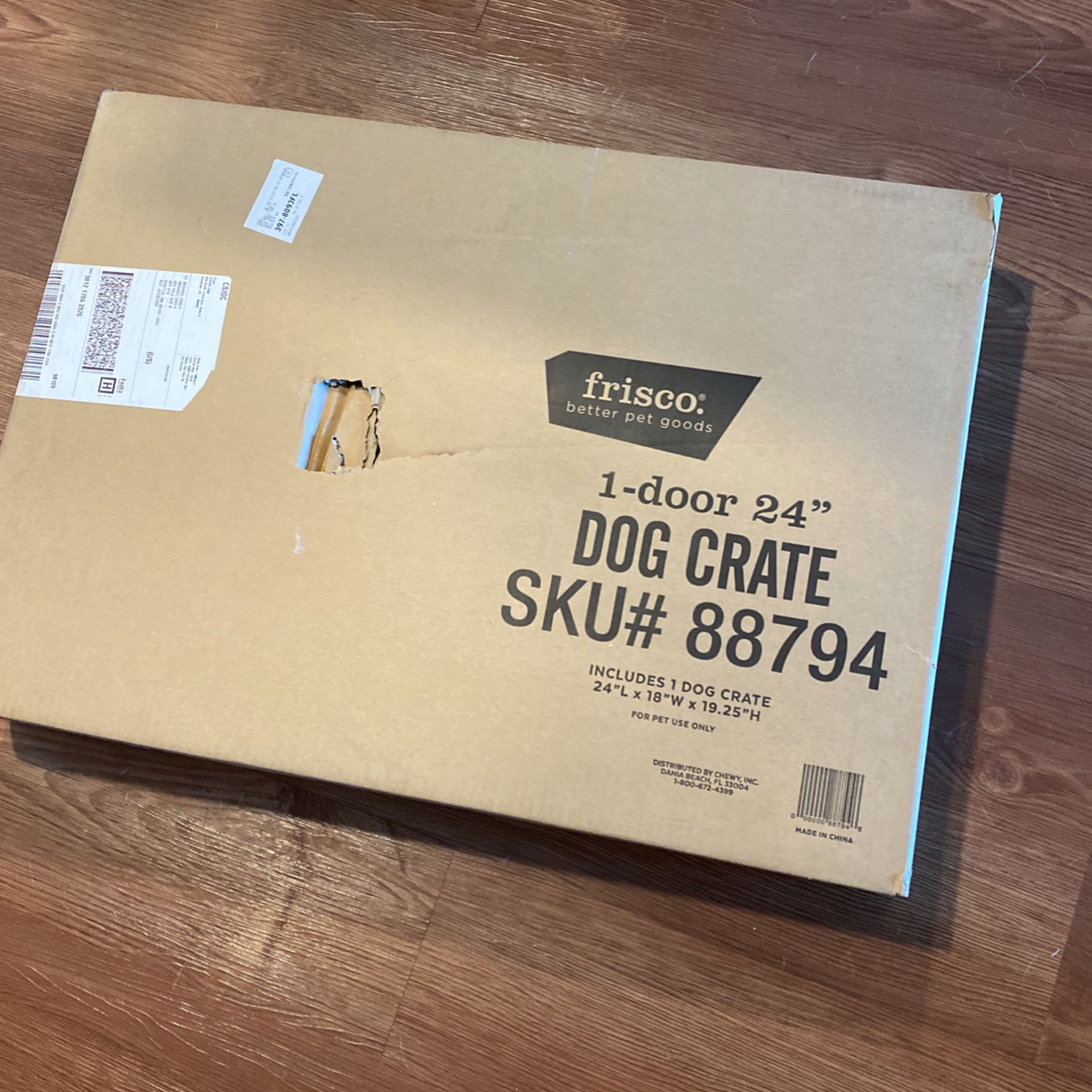 Small Dog Crate (New, In Box!)