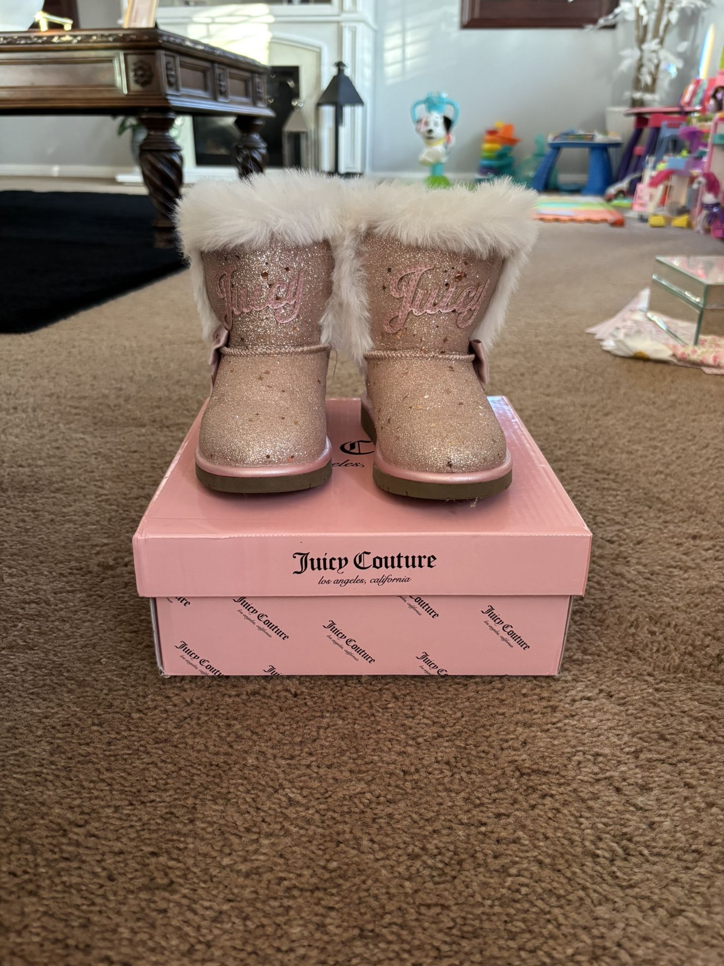 Juicy Couture Glitter Kids Boots