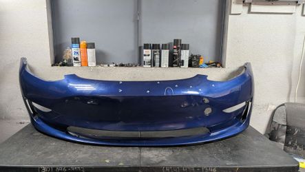 2021-2022-2023 TESLA MODEL 3 FRONT BUMPER OEM USED #11033