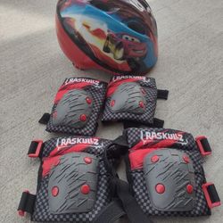 Helmet,Knee And Elbow Pads