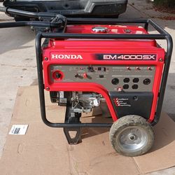 Honda  EM 4000  SX  GENERATOR