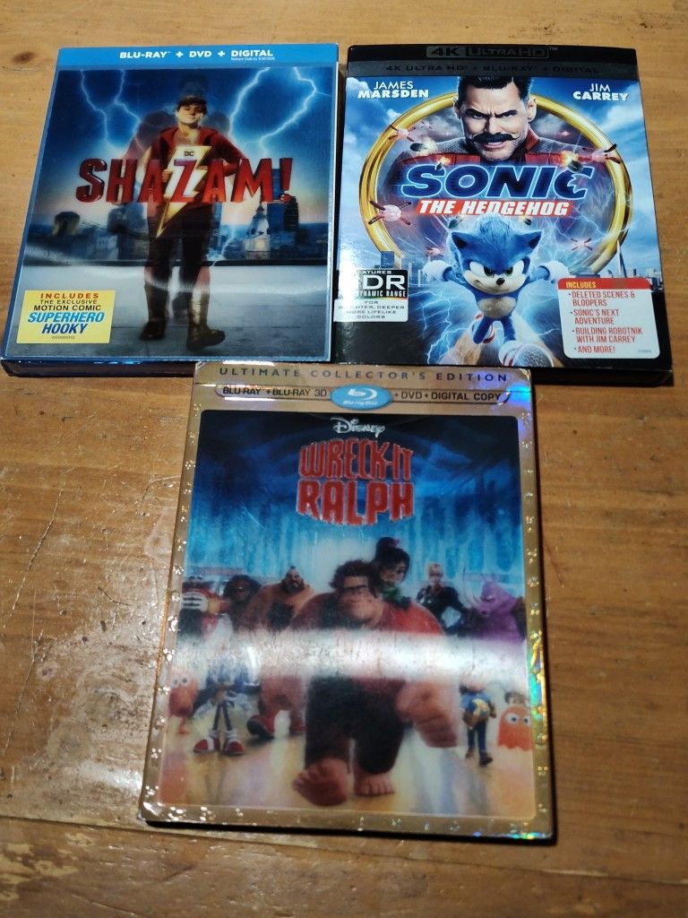 Blu-ray/DVD Movies
