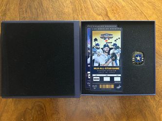 2022 MLB All-Star Game Dodger Stadium Ticket & Ring Set