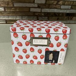 BRAND NEW RAE DUNN RECIPE BOX