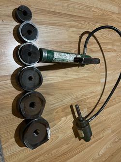 Greenlee 767 Hydraulic Knockout Punch Set – Heavy Duty