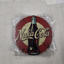 Fallout Nuka Cola Soda Metal Sign 