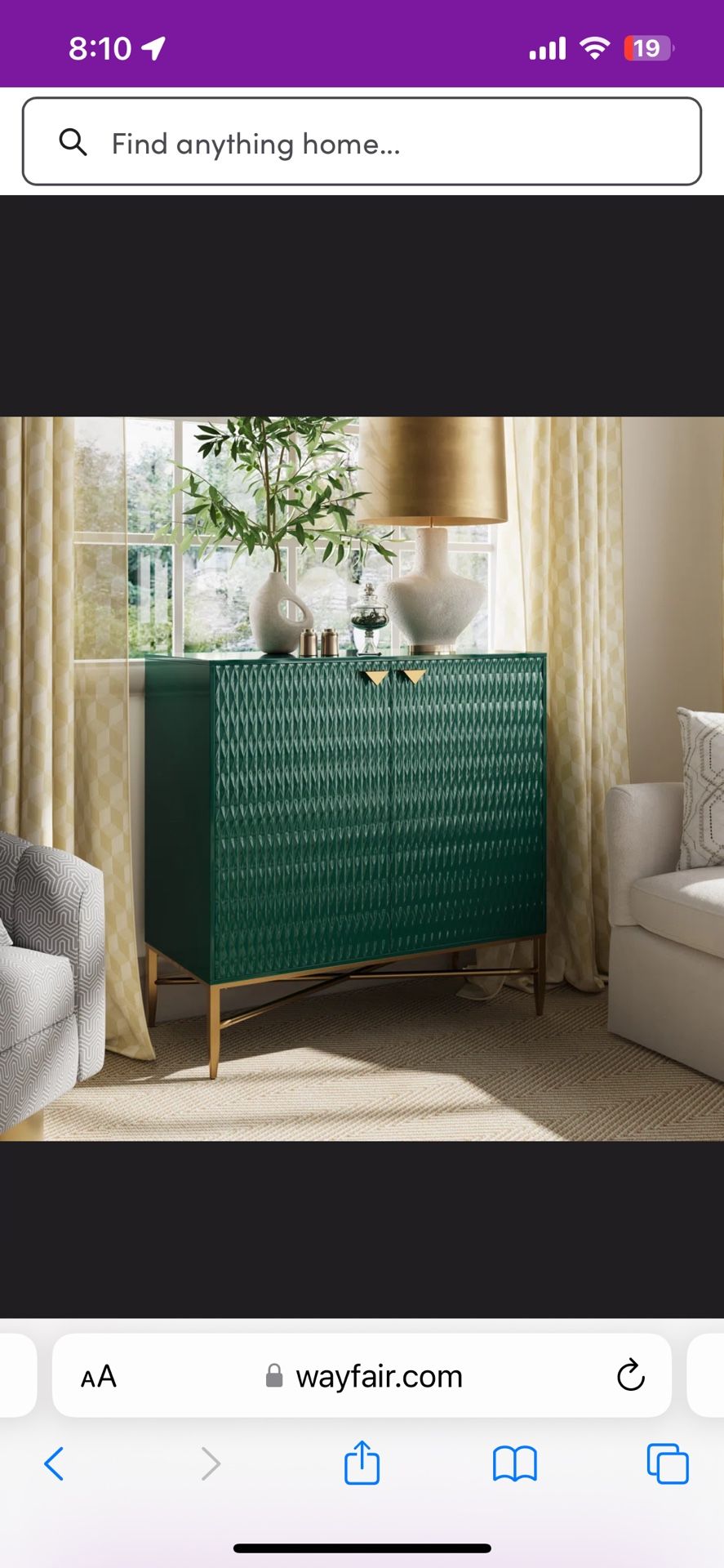 Modern Wayfair Cabinet