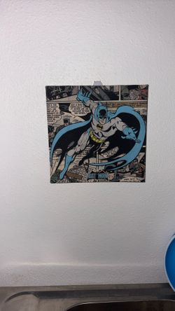 Batman Cartoon Painting