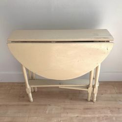 Antique Drop Leaf Table Farmhouse