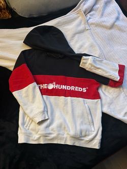 The Hundreds Hoodie Mens Medium Pullover Streetwear Spell Out Colorblock
