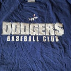 Dodgers Baseball Club Blue 2XL T-Shirt 