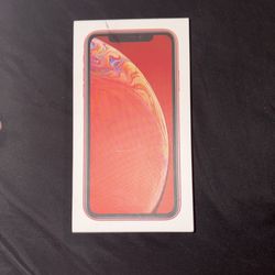 IPHONE XR Coral (EMPTY BOX)
