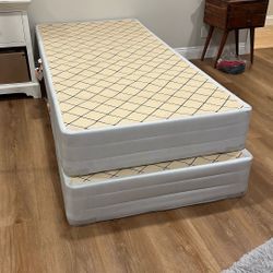 2 Twin 9 Inch Box Springs For King Sized Bed