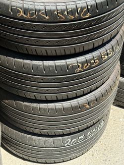 205/55R16 Michelin 4 used tires 🛞 mounted and balance for 200