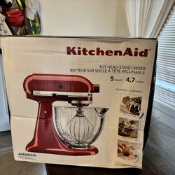 KichenAid Tilt Head Mixer