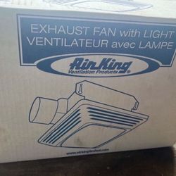 Bathroom Light And Fan 