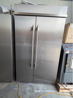 Kitchen aid new 48” built in refrigerator