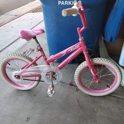 16" Girls Bike Kids Bicycle 