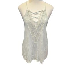 Lace Front Tank 