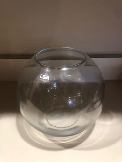 Glass Orb Vase