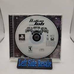Italian Job ( Sony PlayStation 1, 2002 ) - Missing Manual -